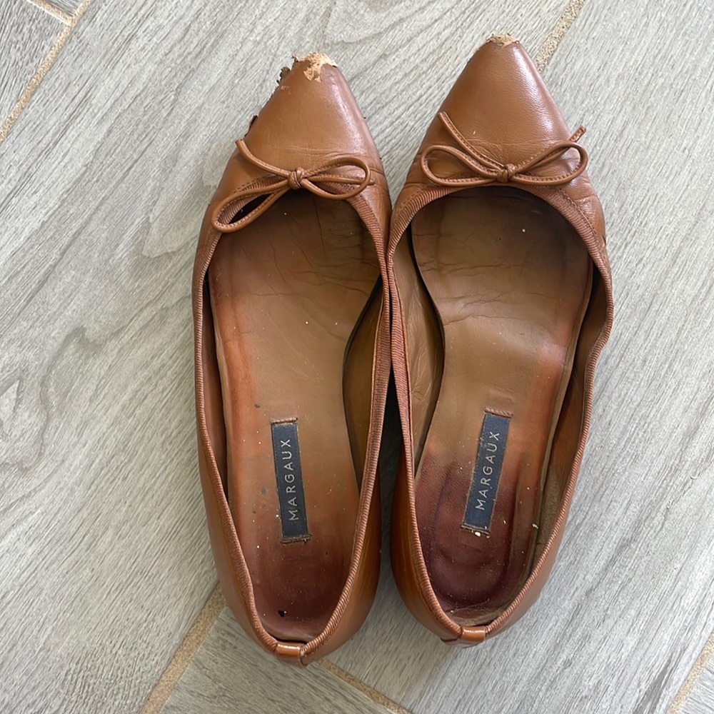 Margaux NY The Pointe - Saddle Nappa - 38.5 (US 8.5) / Wide